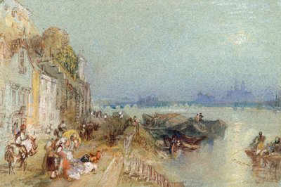 Andernach, 1817 by Joseph Mallord William Turner